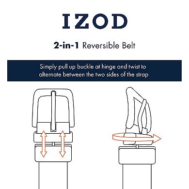 Boys IZOD Reversible Dress Belt