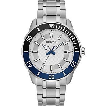 Bulova Men's Fall Stainless Steel Sport Watch - 98B349