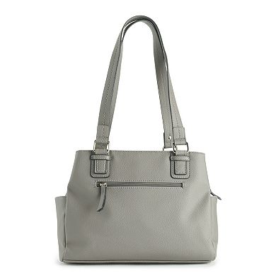 Rosetti Midtown Embossed Satchel Bag