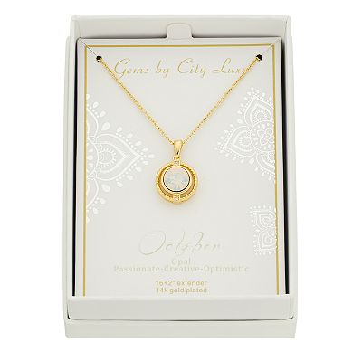 Kohls birthstone necklace deals