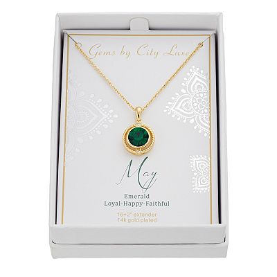 Kohls birthstone necklace hotsell