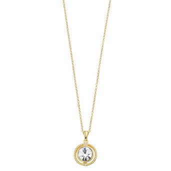 City Luxe Crystal Birthstone Pendant Necklace