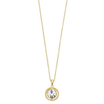 City Luxe Crystal Birthstone Pendant Necklace