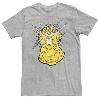 Big & Tall Marvel Avengers Infinity Gauntlet Comic Style Tee