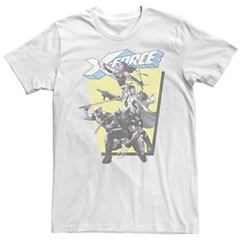 Big & Tall Marvel Deadpool X-Force Group Shot Action Pose Tee