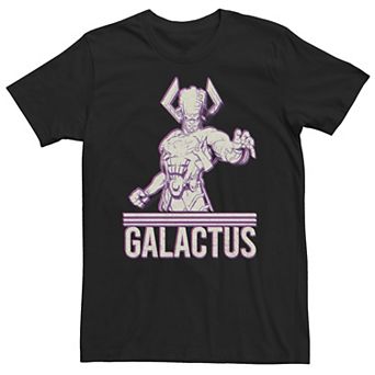 Big & Tall Marvel Galactus 3D Purple Portrait Tee