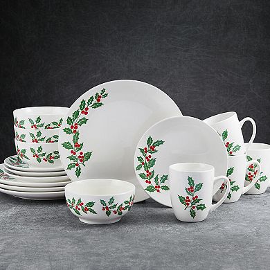 Studio Nova Holiday Cheer 16-pc. Dinnerware Set