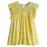 Women's DRAPER JAMES RSVP™ Smocked Flutter Top