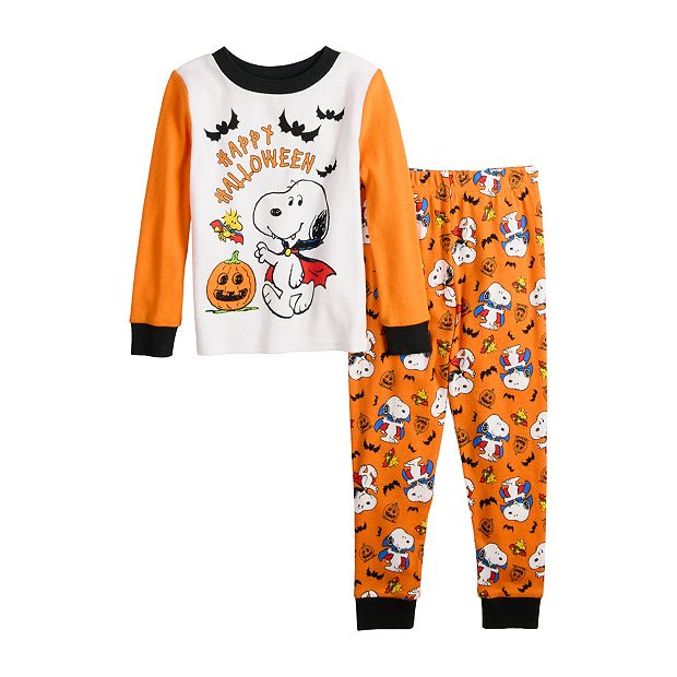 Peanuts Halloween Adult Unisex Family PJ Set, Snoopy Women's Nightshirt