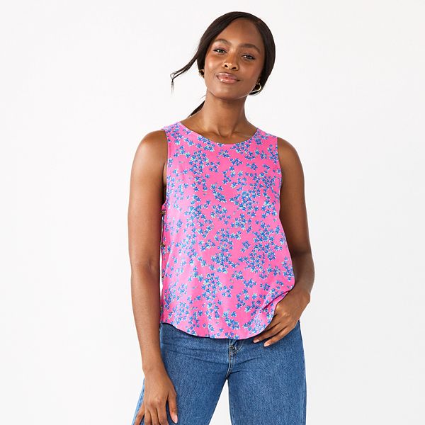 Women's DRAPER JAMES RSVP™ Side Button Tank
