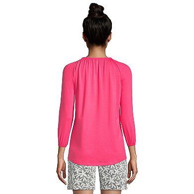 Petite Lands' End Peasant Tunic Top