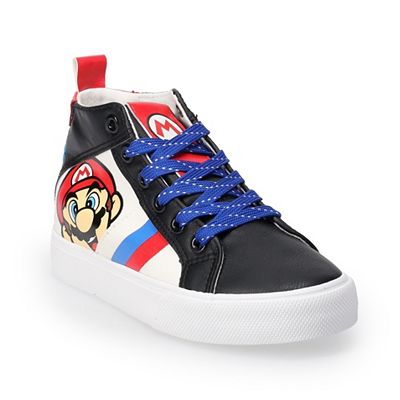 Nintendo Mario Little Kid Boys High Top Sneakers