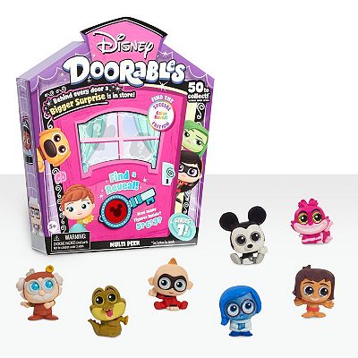 Disney Doorables Mini Peek Series Surprise Figures Set by Just Play