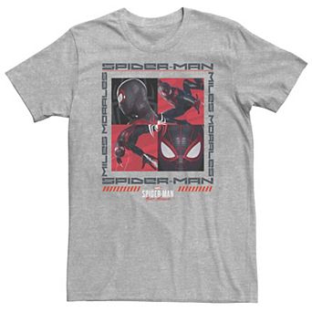 Big & Tall Marvel Spider-Man: Miles Morales Box Up Tee