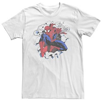 Big & Tall Marvel Spider-Man Retro Breakthrough Portrait Tee