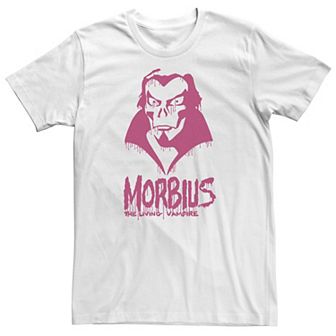 Big & Tall Marvel Morbius The Living Vampire Paint Drip Tee