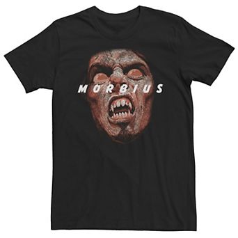 Big & Tall Marvel Morbius The Living Vampire Big Face Tee
