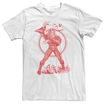 Big & Tall Marvel Morbius Red Hue Portrait Tee