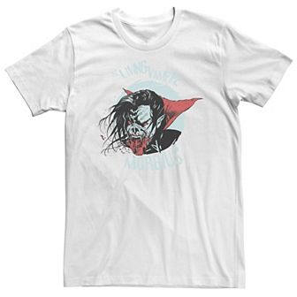 Big & Tall Marvel Morbius The Living Vampire Dark Portrait Tee
