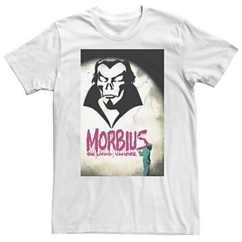 Big & Tall Marvel Morbius The Living Vampire Graffiti Tee
