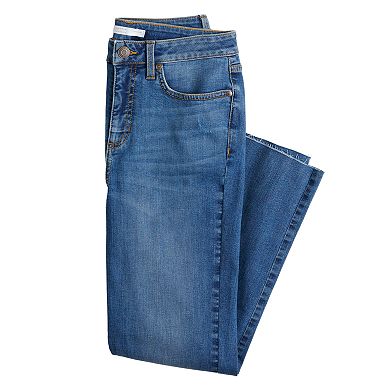 Women's LC Lauren Conrad Super High-Waist Slim Straight-Leg Jeans