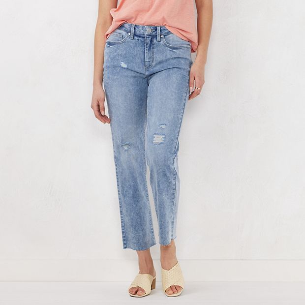 Women's LC Lauren Conrad Super High-Rise Palazzo Jeans, Size: 10