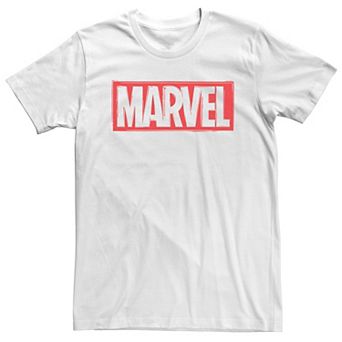 Big & Tall Marvel Woodcut Logo Tee