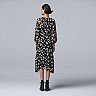 Women's Simply Vera Vera Wang Shirred Midi Dress