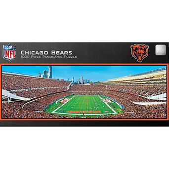 Chicago Bears End Zone Panoramic 1000 pc Jigsaw Puzzle
