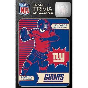New York Giants Trivia Challenge Travel Game