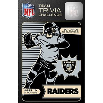 Las Vegas Raiders Trivia Challenge Travel Game
