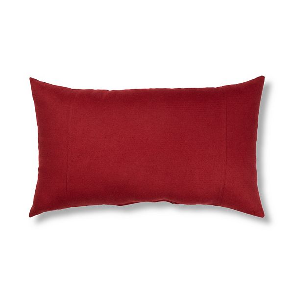 Sonoma Goods For Life® Faux Suede Oblong Throw Pillow