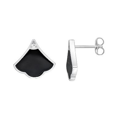 Kohls black onyx earrings store