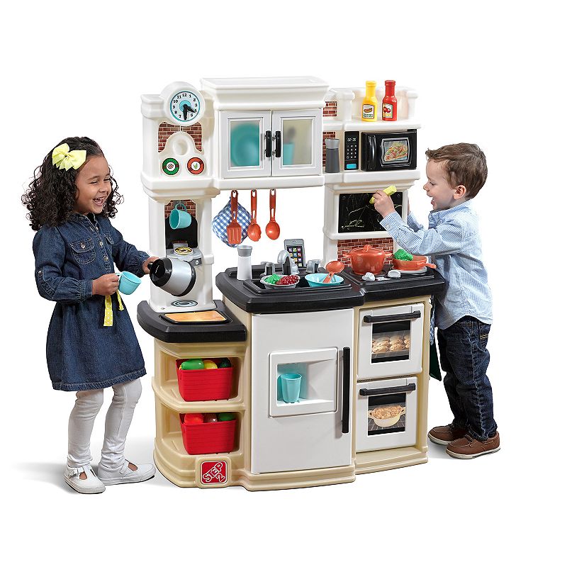 Step2 Great Gourmet Kitchen Pretend Playset, Multicolor