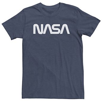 Big & Tall NASA Minimalist Logo Type Tee