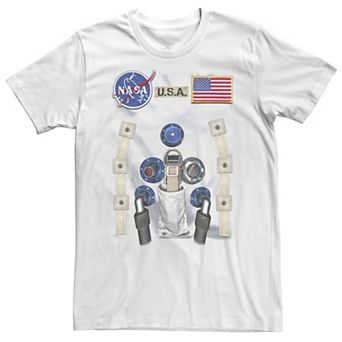 Big & Tall NASA U.S.A. Astronaut Suit Costume Tee