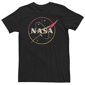Big & Tall NASA Faded Logo Tee