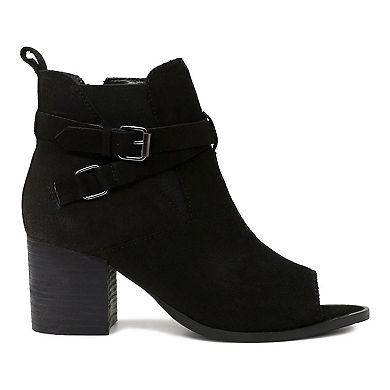Rag & Co Bria Women's Peep Toe Ankle Boots