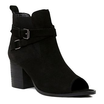 Rag & Co Bria Women's Peep Toe Ankle Boots