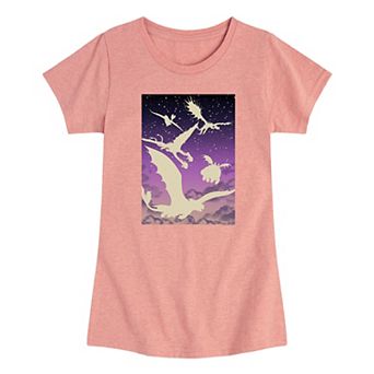 Girls 7-16 How To Train Your Dragon Flight Graphic Tee