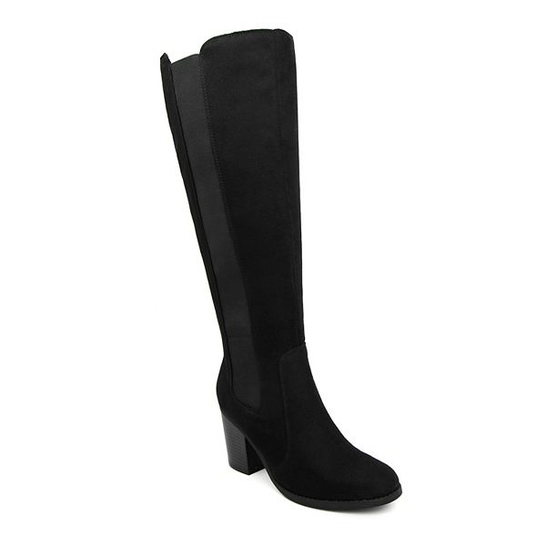 Kohls womens tall black boots best sale