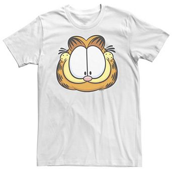 Big & Tall Garfield Big Head Portrait Tee