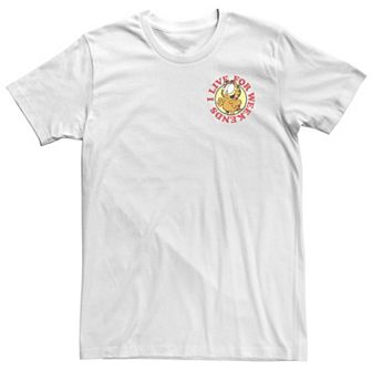Big & Tall Garfield "I Live For Weekends" Tee