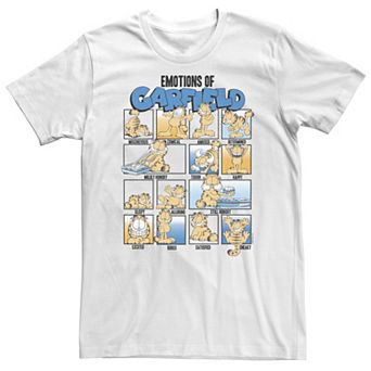 Big & Tall Garfield Emotions Portrait Panels Tee