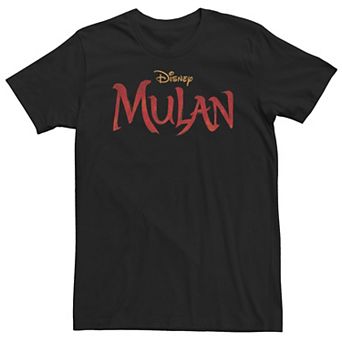 Big & Tall Disney Mulan Live Action Logo Tee