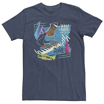 Big & Tall Disney / Pixar Soul Joe Half Note Jazz Club In The Zone Tee