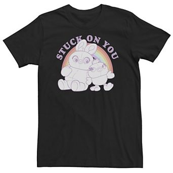 Big & Tall Disney / Pixar Toy Story 4 Ducky & Bunny Stuck On You Tee
