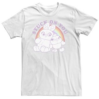 Big & Tall Disney / Pixar Toy Story 4 Ducky & Bunny Stuck On You Tee