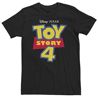 Big & Tall Disney / Pixar Toy Story 4 Movie Logo Tee