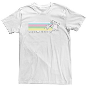 Big & Tall Disney / Pixar Toy Story 4 Ducky & Bunny Which Way To Fun Tee